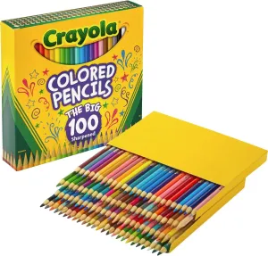 100 Colored Pencils (Set of 100)