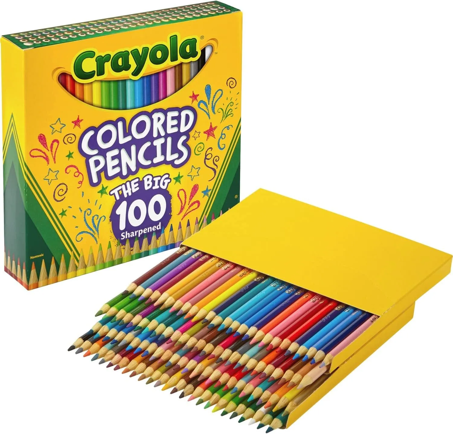 100 Colored Pencils (Set of 100)