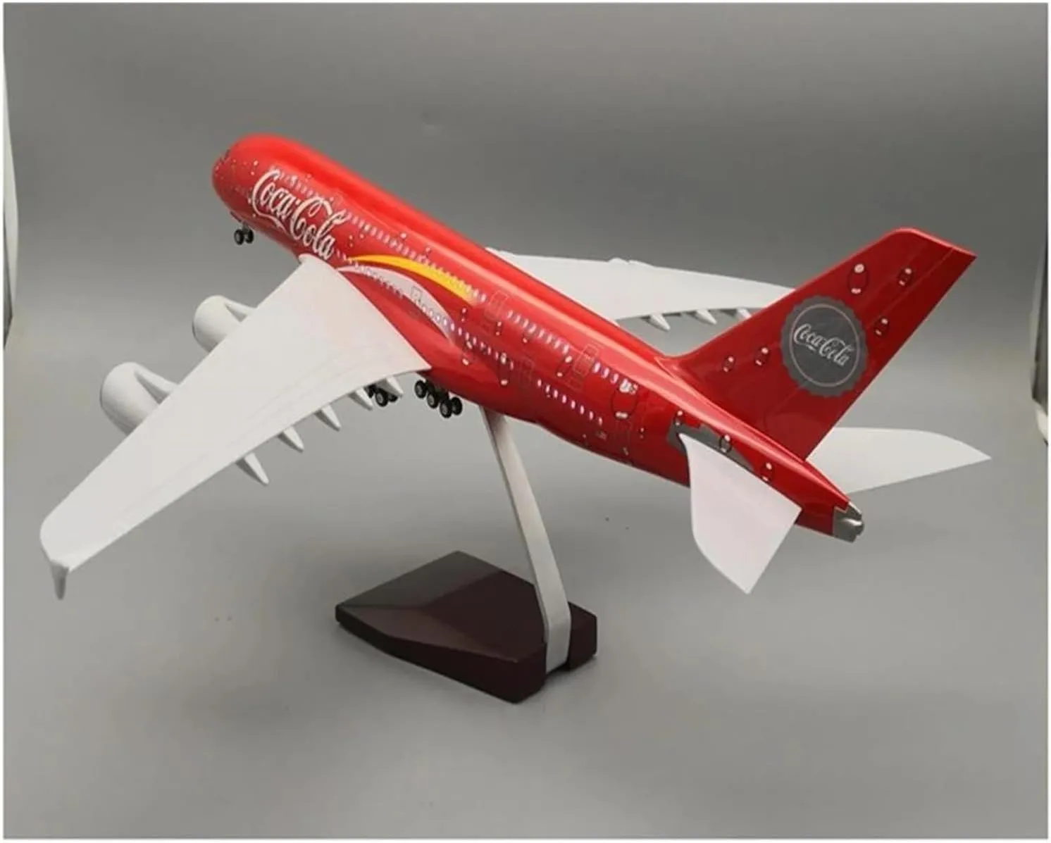 1:160 for A380 Resin Die-Casting Airplane Model Collection Multi-Functional Decorations(No Light)
