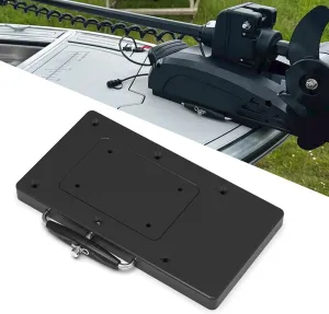 1854021 Quick Release Bracket for Minn Kota Trolling Motor, MKA-21 Composite Quick Release Mount Plate Compatible Ulterra, Terrova, PowerDrive, PowerDrive V2, PowerDrive Pontoon and Deckhand 40