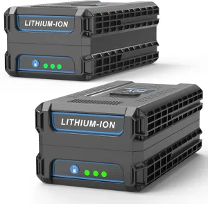2 Packs KBT8060 80V 3500mAh Lithium Battery Replacement for Kobalt