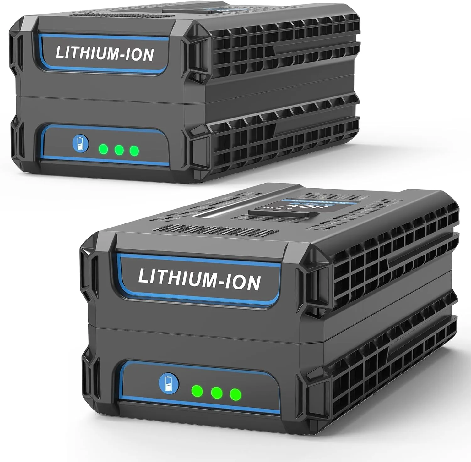 2 Packs KBT8060 80V 3500mAh Lithium Battery Replacement for Kobalt