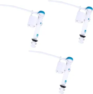 2pcs Budge for Toilet Push Button Valve Retractable Inlet Flush Valve for Toilet Tank