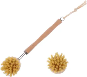 2Pcs Shower Back Cleaning Scrubbers Ergonomic Multi Functional Body Brush with Food Grade Handle for Exfoliating and Stimulating Circulation The Shower