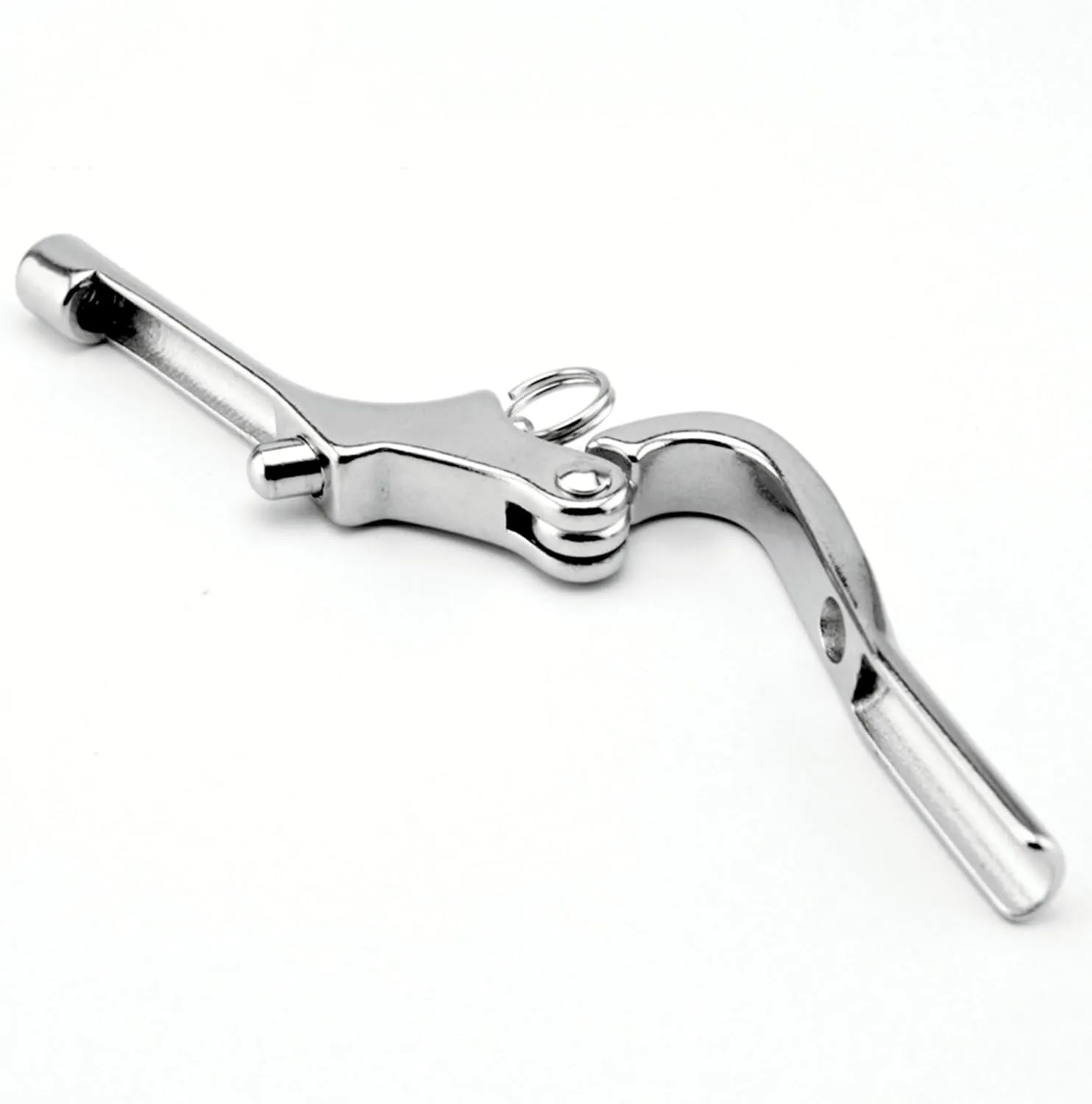 3''/ 4''/ 5'' Openable Pelican Hooks Shackle 316 Stainless Steel Quick Release Hand Rail Guardrails Sup Board Accessories