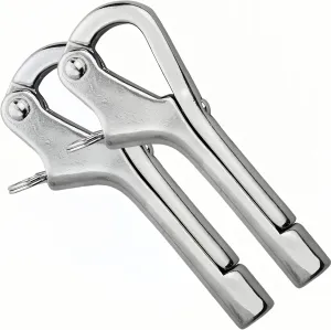 3''/ 4''/ 5'' Openable Pelican Hooks Shackle 316 Stainless Steel Quick Release Hand Rail Guardrails Sup Board Accessories