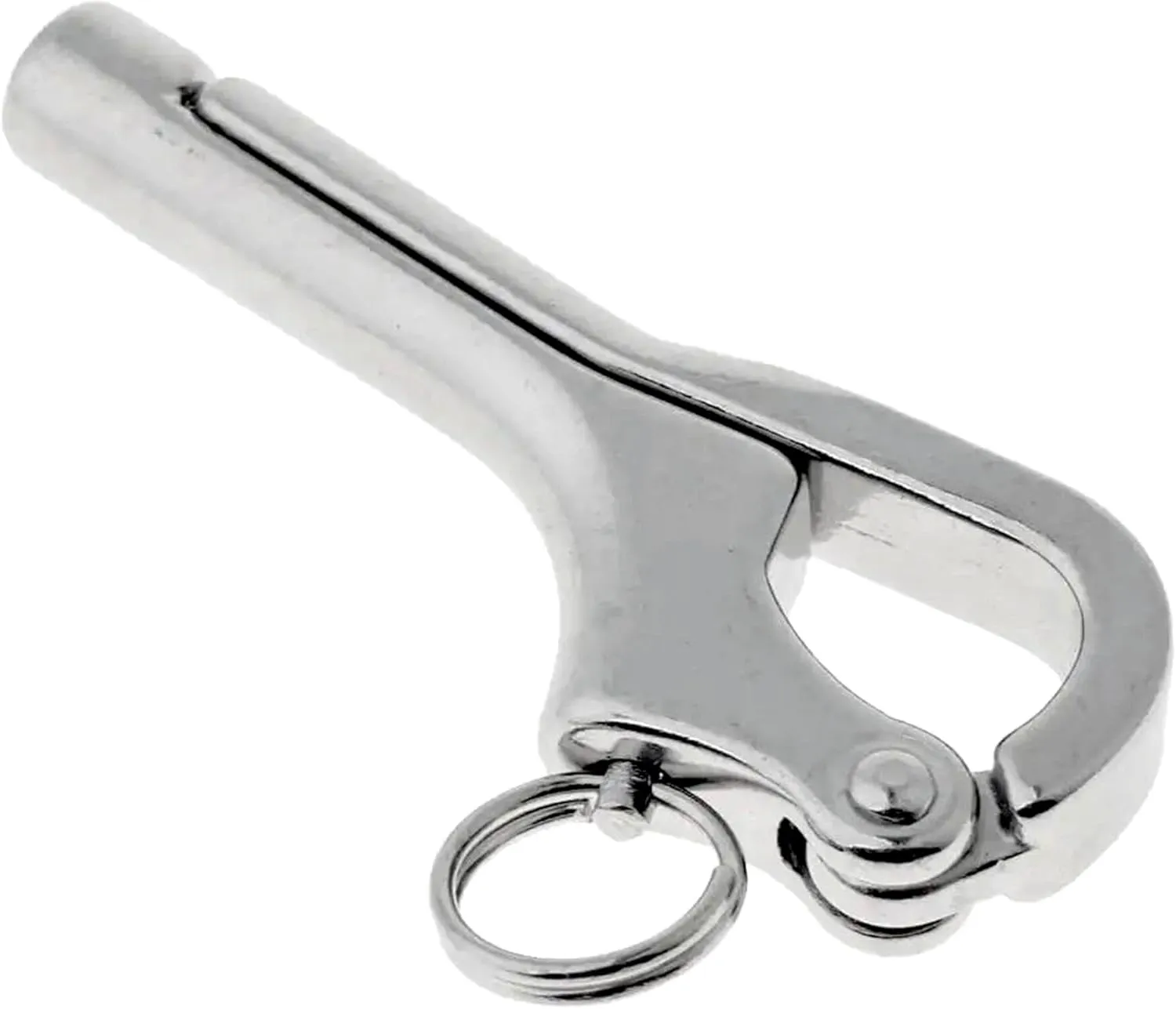 3''/ 4''/ 5'' Openable Pelican Hooks Shackle 316 Stainless Steel Quick Release Hand Rail Guardrails Sup Board Accessories