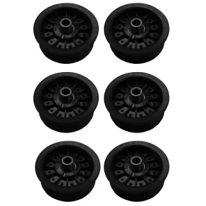 317726 Qty 6: Flat Idler Pulley Fits Jacobsen
