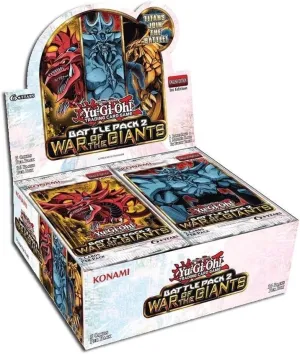36 x Yu-Gi-Oh - Battle Pack 2 War Of The Giants Boosters - 34108