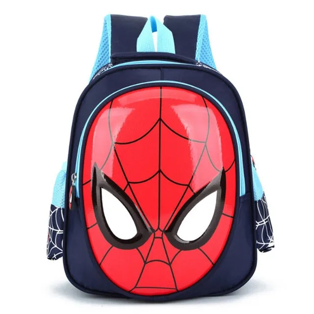 3D Waterproof Spiderman Backpack for Kids