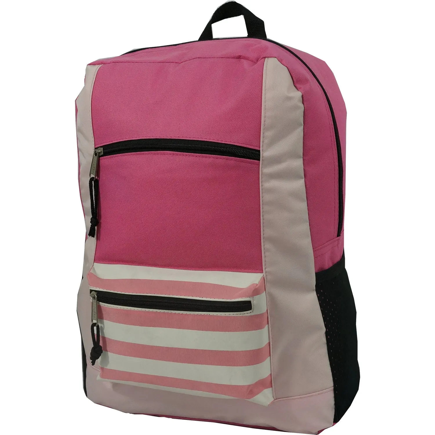 40 PACKS | $4.99 PER PACK ||    Wholesale Case Lot: 40pc Striped Printed Basic Bookbags - Simple and Stylish Schoolbags