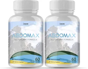 Abdomax New Advanced Formula Supplement - 2 Packs 60 Days Supply