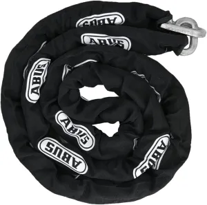 ABUS Hardened Steel 10KS 6 Foot x 3/8" Thick Square Security Chain for Bikes, Containers, Trailers, ATV's, Motorcycles and Personal/Industrial Property