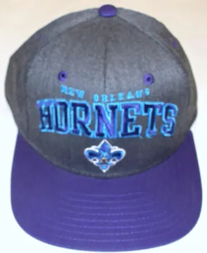 adidas New Orleans Hornets Retro Snap Back HAT - OSFA - NF64Z