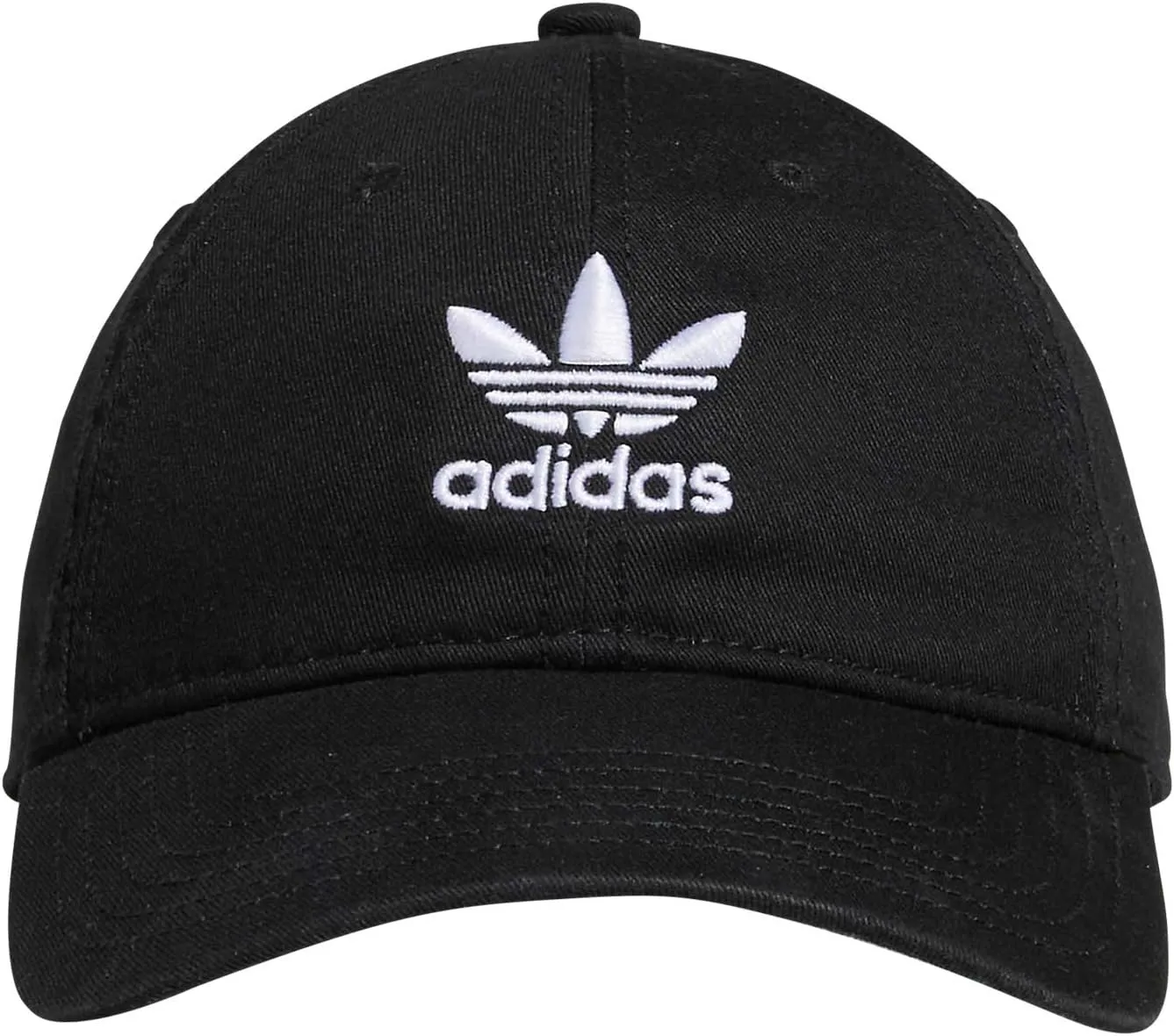 adidas Originals Kids-Boy's/Girl's Washed Cotton Relaxed Fit Strapback Cap