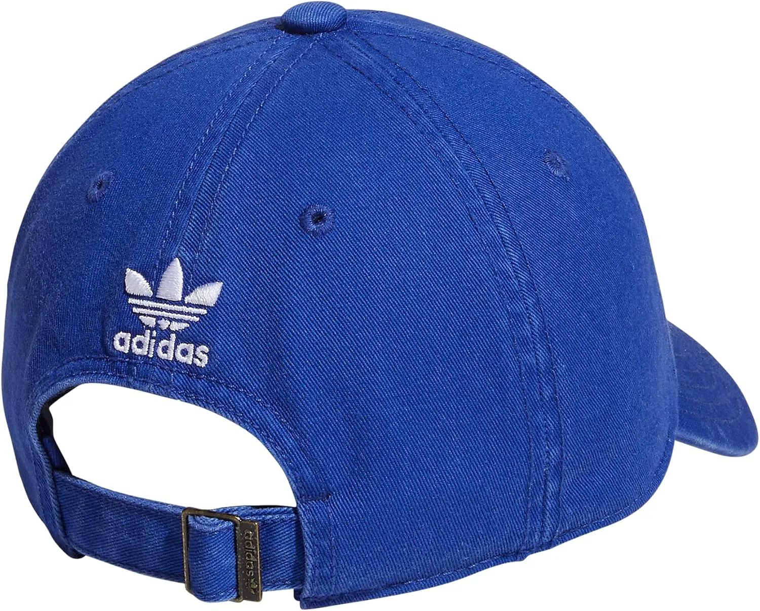 adidas Originals Kids-Boy's/Girl's Washed Cotton Relaxed Fit Strapback Cap