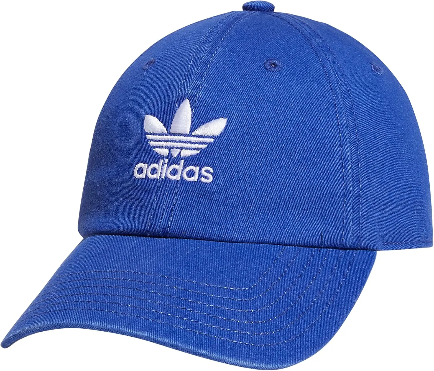 adidas Originals Kids-Boy's/Girl's Washed Cotton Relaxed Fit Strapback Cap