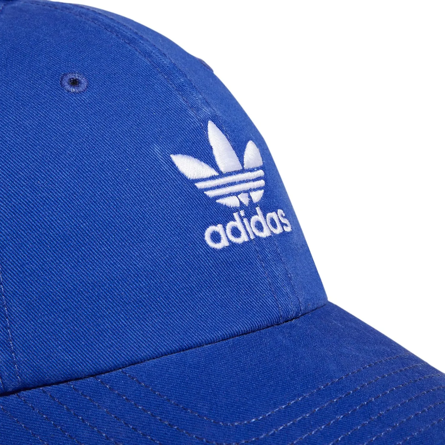 adidas Originals Kids-Boy's/Girl's Washed Cotton Relaxed Fit Strapback Cap