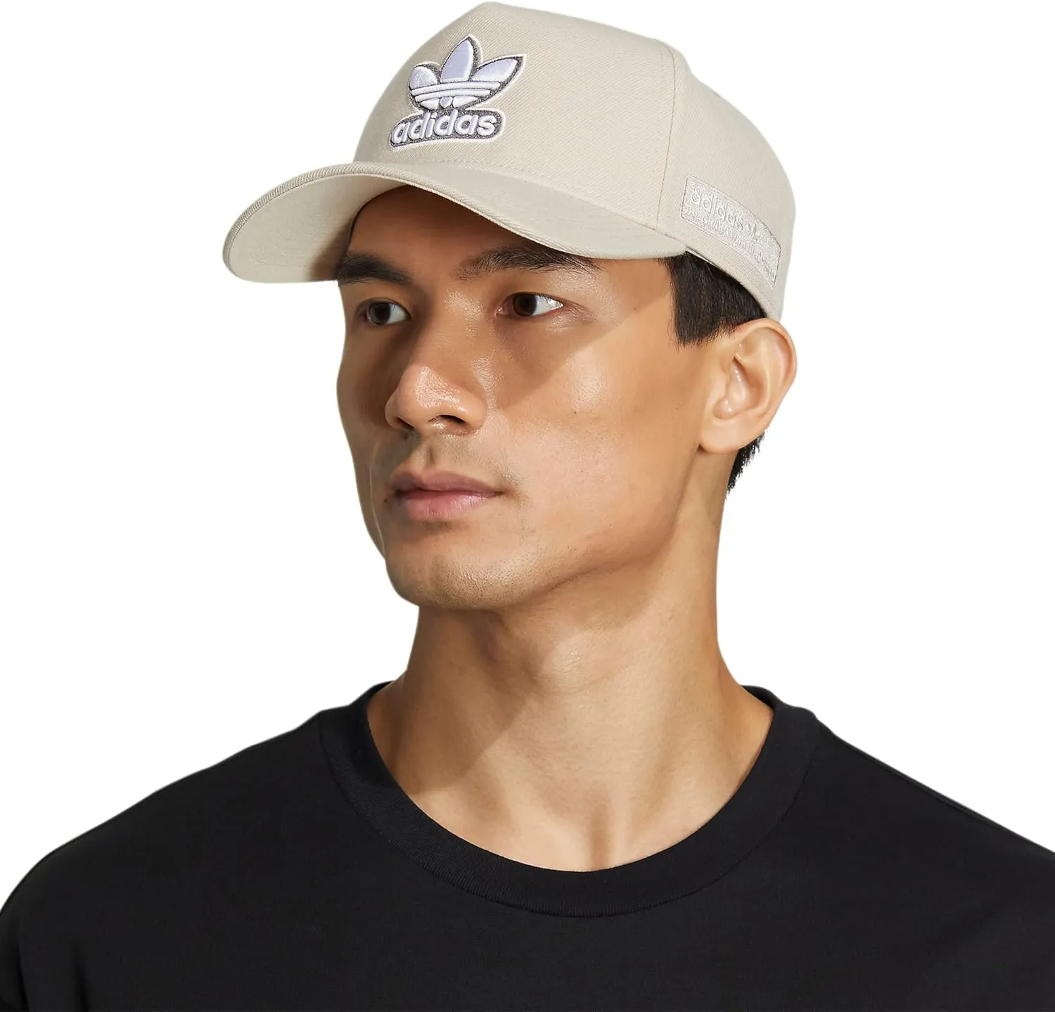 adidas Originals Men's A-Frame 5 Panel High Crown Structured Snapback Hat