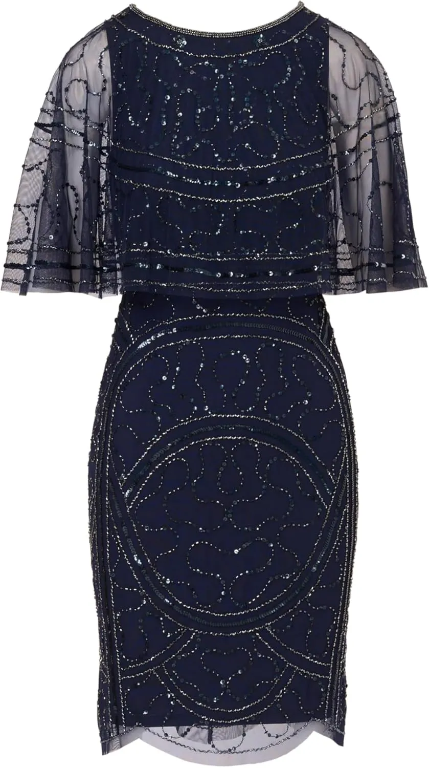 Adrianna Papell Women's Beaded Taffeta Gown
