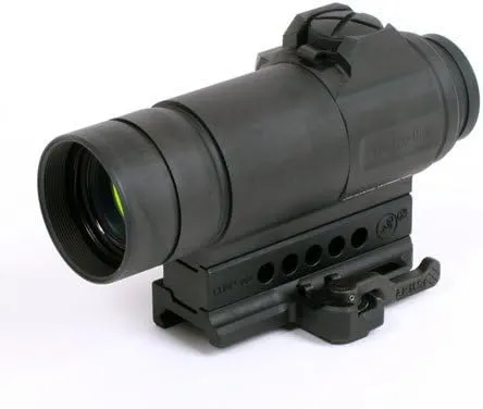 Aimpoint CompM4s, 2MOA Red Dot Sigh, with A.R.M.S. #74 with Quick Release Throw Lever Mount & Spacer