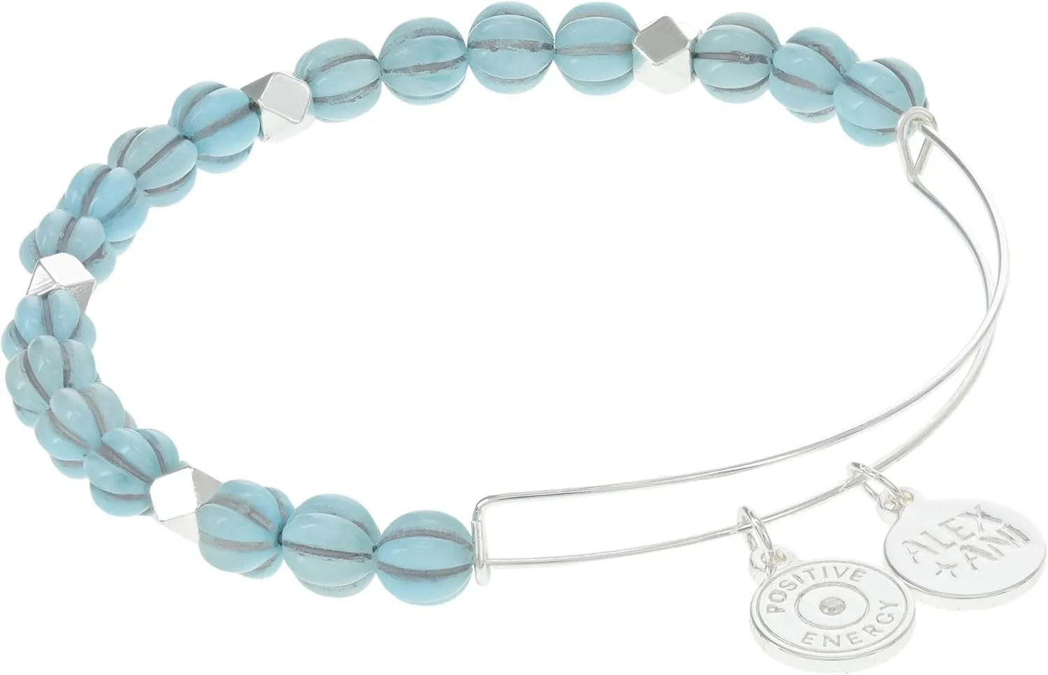 Alex and Ani Turquoise Beaded Bangle