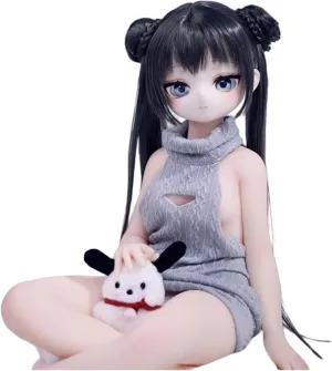 Anime Action Figures Flexible Female Figure Dolls Photography/Arts Multi-Functional (Gray)