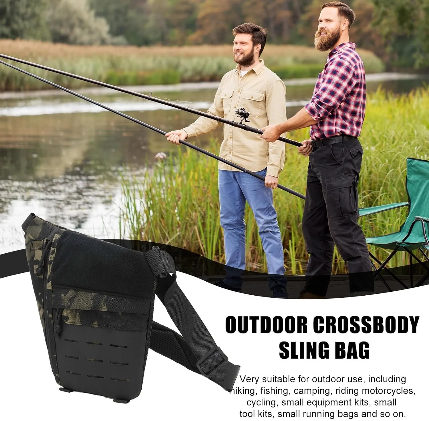 Anti-Theft Tacticals Bag - Leather Fanny Pack | Leather Shoulder Bag,Waist Outdoor Travel, Adjustable Nylon, Waterproof And Wear-resistant For Travel Outdoor Wallet Phone Key Anti-thief