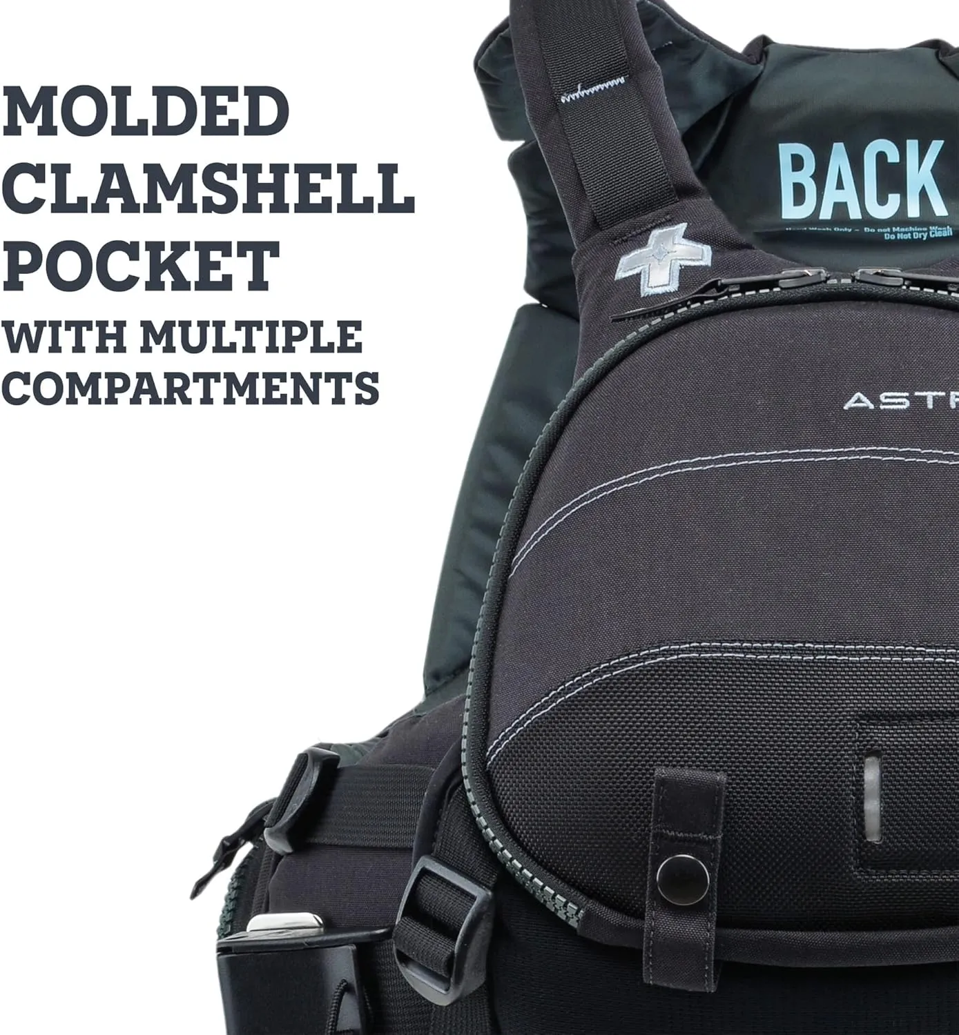 Astral, GreenJacket, Life Jacket/Life Vest for Adults, PFD for Whitewater, Rescue, Kayaking, Fishing, SUP, Rafting