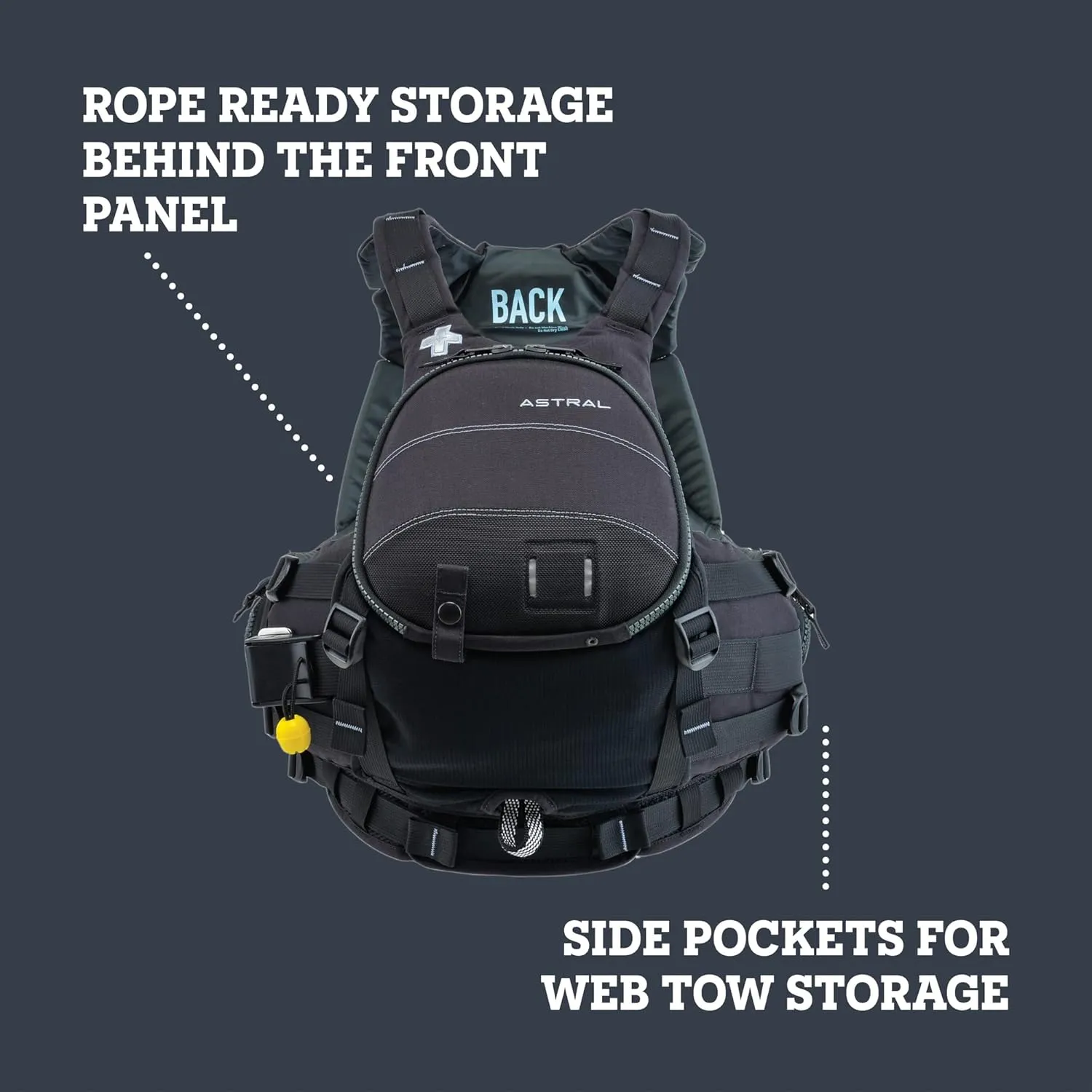 Astral, GreenJacket, Life Jacket/Life Vest for Adults, PFD for Whitewater, Rescue, Kayaking, Fishing, SUP, Rafting