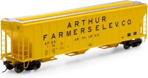 Athearn HO RTR FMC 4700 Covered Hopper AFEX #106 ATH81577 HO Rolling Stock