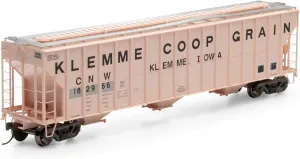 Athearn HO RTR FMC 4700 Covered Hopper C&NW #182966 ATH81584 HO Rolling Stock