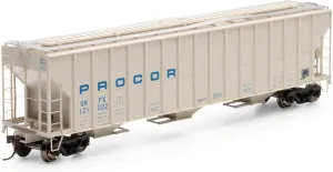 Athearn HO RTR FMC 4700 Covered Hopper UNPX #121022 ATH81586 HO Rolling Stock