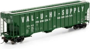 Athearn HO RTR FMC 4700 Covered Hopper VUHX #110 ATH81590 HO Rolling Stock