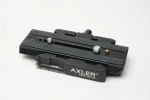 Axler QRA-501S quick release adapter w/long 5.5" QR plate, Clean