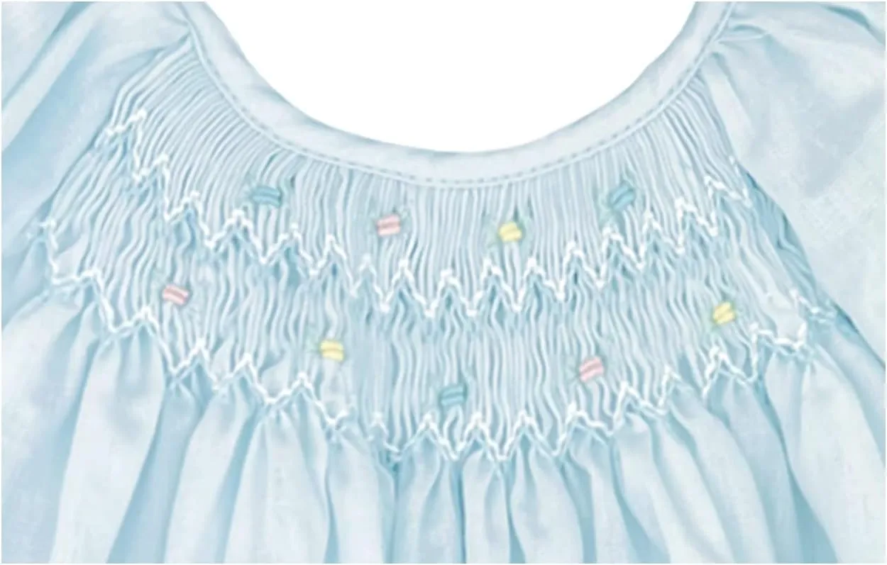 Baby Girls' Daydress with Embroidered Hem