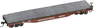 Bachmann Trains - 52' Flat Car - PENNSYLVANIA - HO Scale