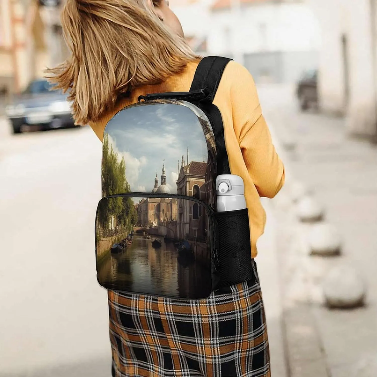 Backpacks Canal And Church Travel Bag Business Work Laptop Backpack