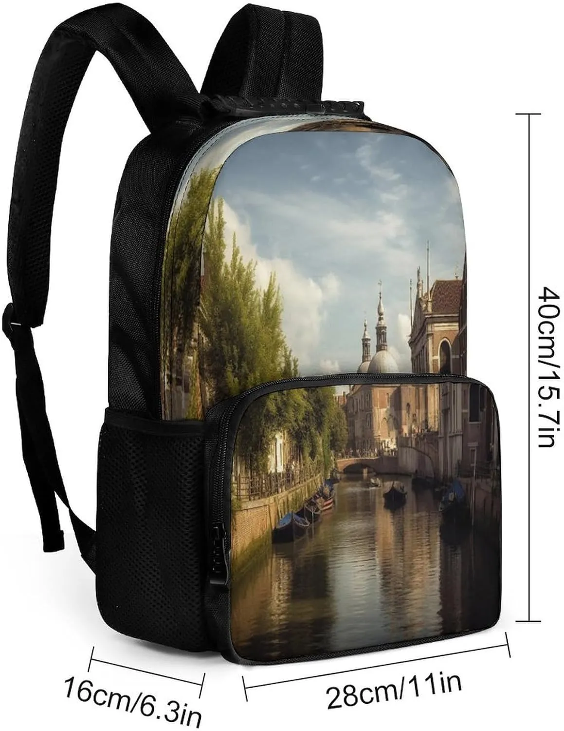 Backpacks Canal And Church Travel Bag Business Work Laptop Backpack