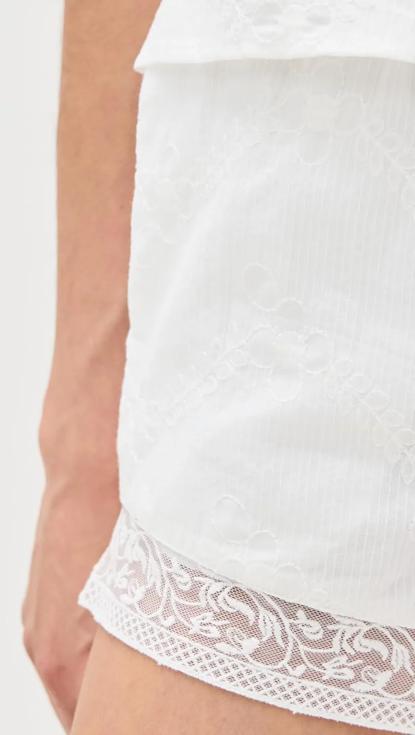 Bailey Rose Women's Embroidered Shorts