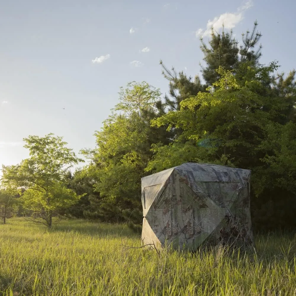 Barronett Blinds RA200BW Radar Pop Up Portable Blind, Bloodtrail Backwoods Camo