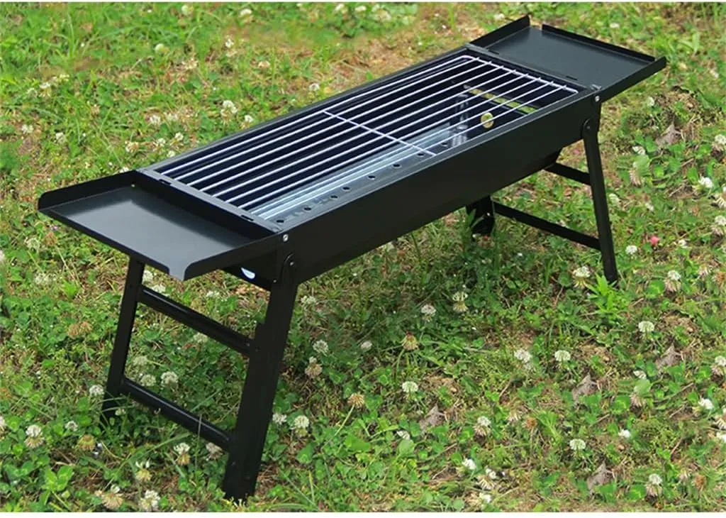 BBQ Outdoor Smokeless Barbecue Rack BBQ Home Folding Multi Functional Charcoal Oven