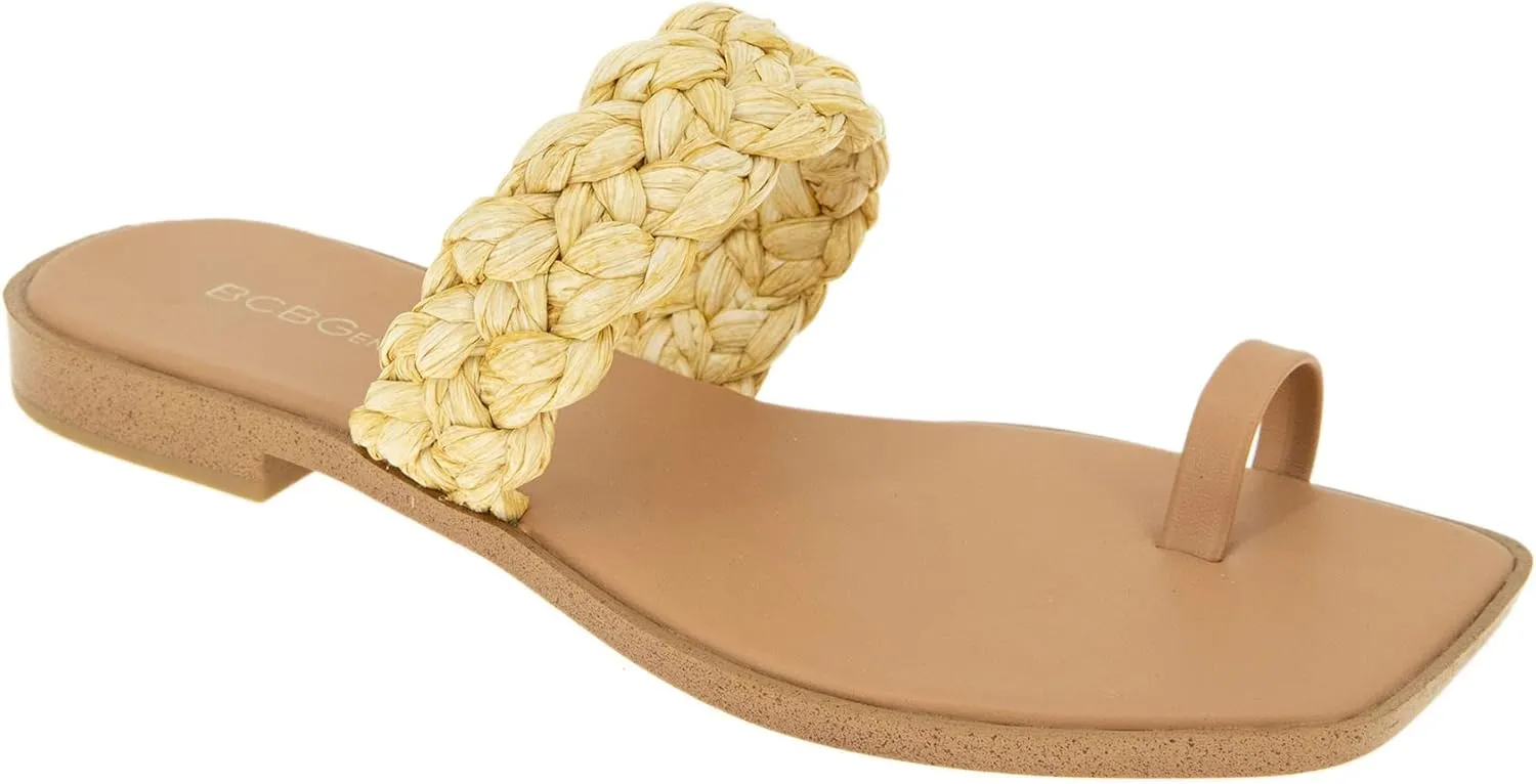 BCBGeneration Women's Fashion Flat Sandal