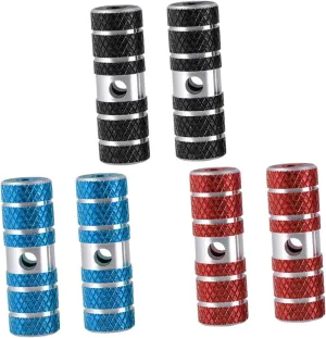 BESPORTBLE Cylinder Pedal Bike Pegs for Mountain Bikes Sturdy Aluminum Alloy Footpeg Set