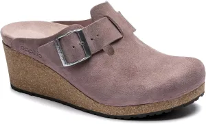 Birkenstock Women's Fanny Clog, Lavendar Suede, 42 N EU