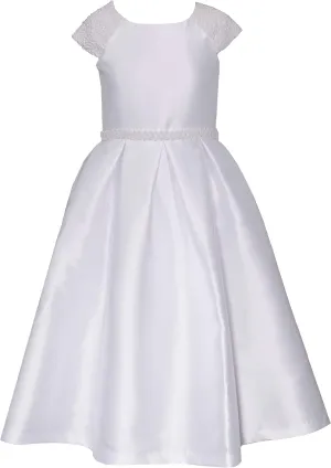 Bonnie Jean Iris & Ivy Girls Size 7-16 White Communion Dress