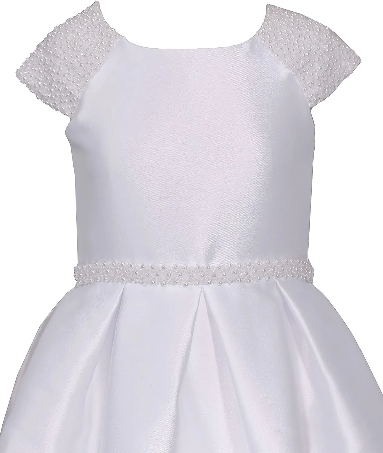 Bonnie Jean Iris & Ivy Girls Size 7-16 White Communion Dress