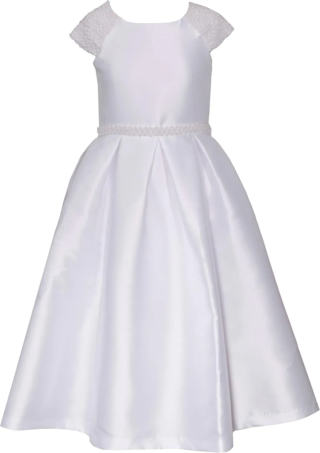Bonnie Jean Iris & Ivy Girls Size 7-16 White Communion Dress