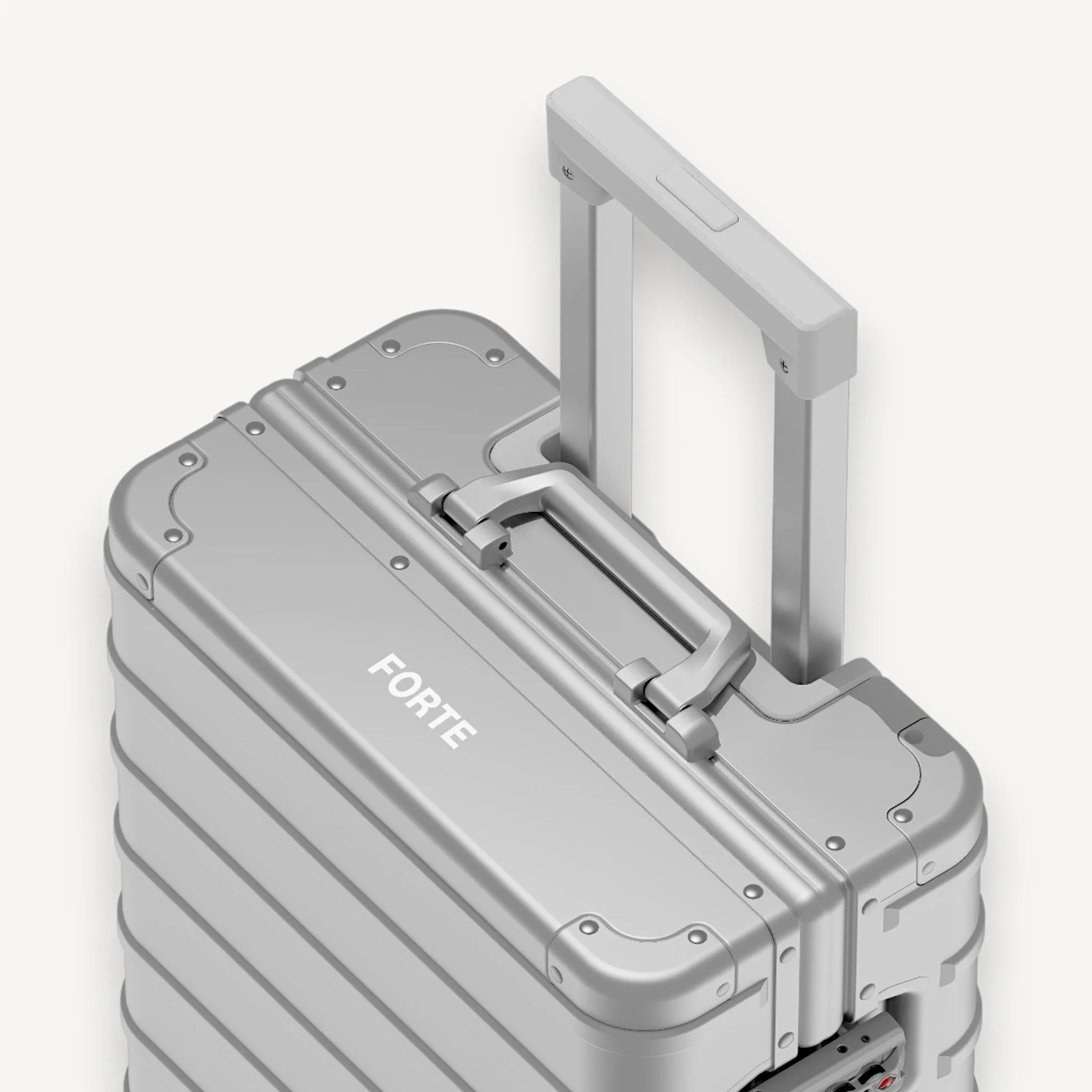 Brushed Silver Aluminium Cabin