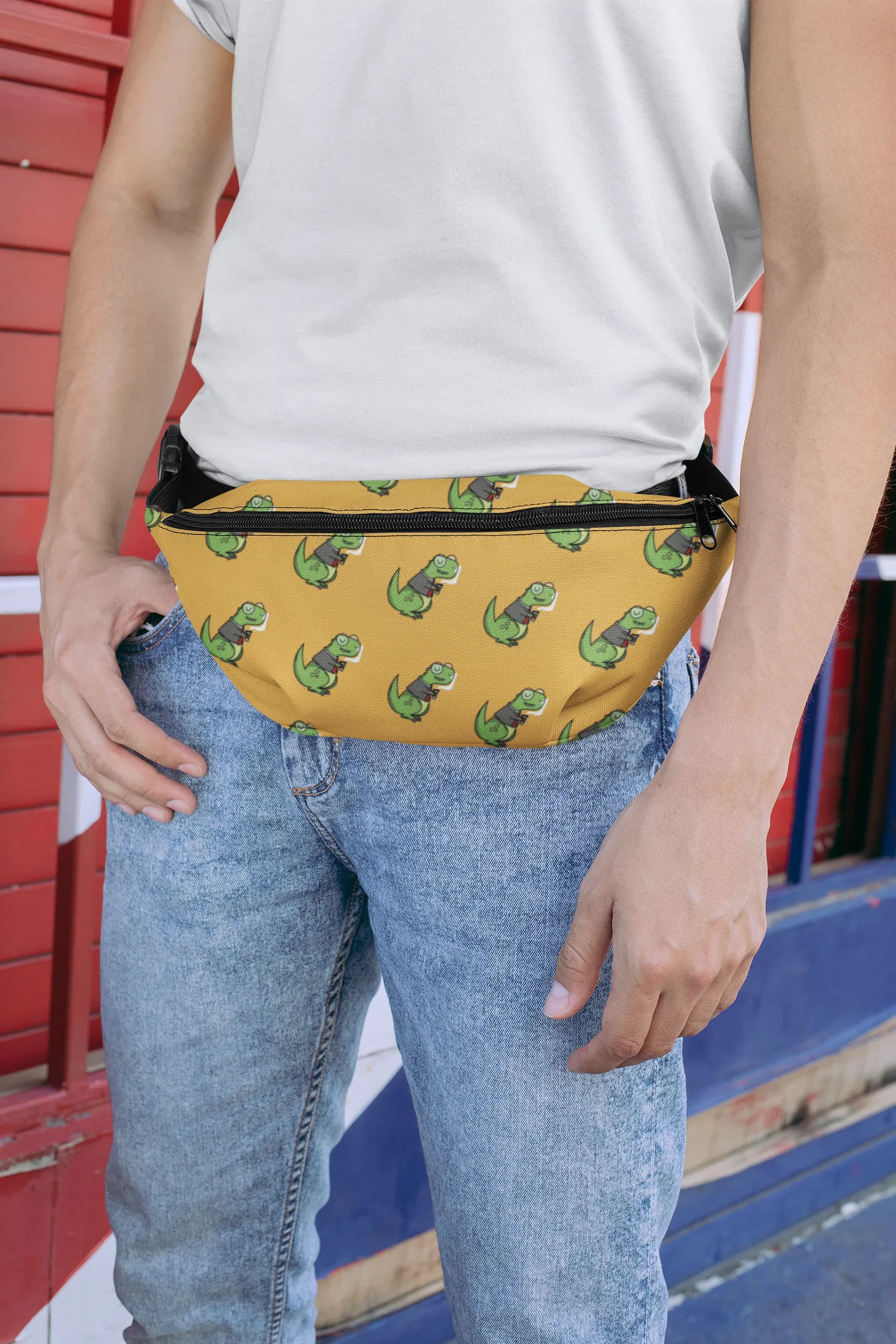 Cafe Dino Fanny Pack